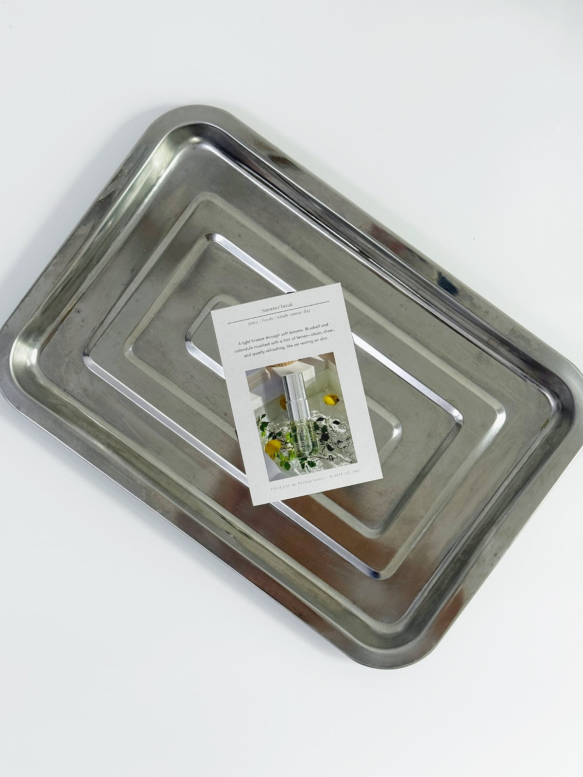 Summer Break 2ml tester with its scent card